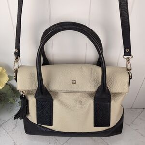 Kate Spade New York Southport Avenue Convertible Tote — Buttermilk & Black